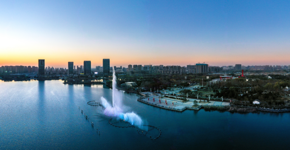 商丘映象·日月湖_腾讯新闻