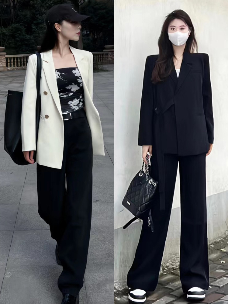 休闲又高雅的穿搭,很适合40 女人