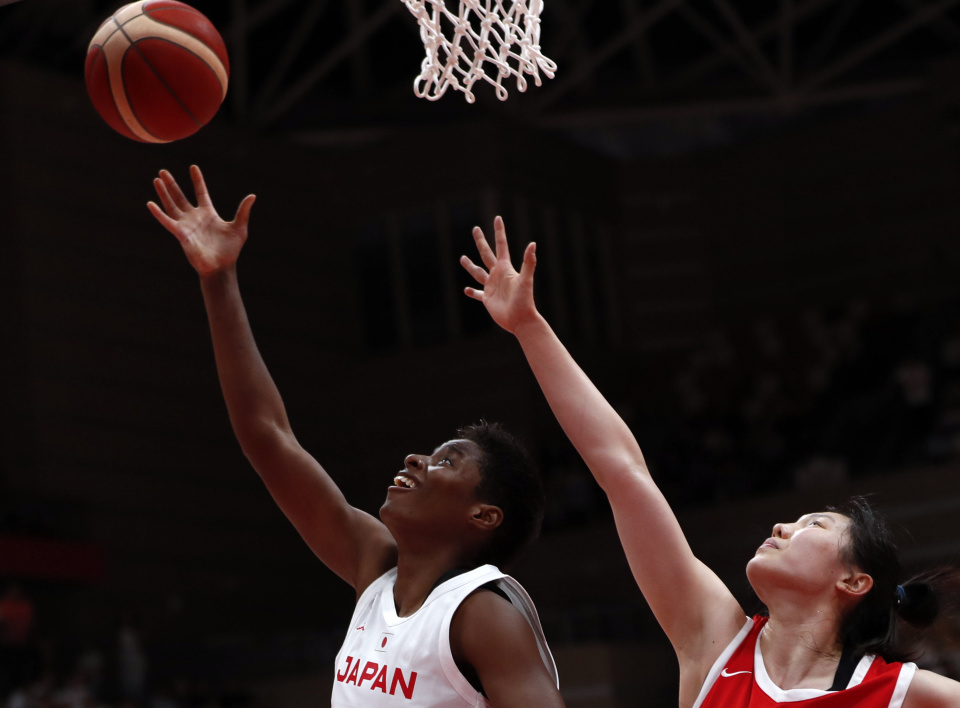 篮球——中日女篮对抗赛赛况