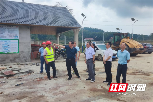 王杨 通讯员 刘谊 唐丰杰)8月10日,东安县副县长周海雄调研指导花桥岔