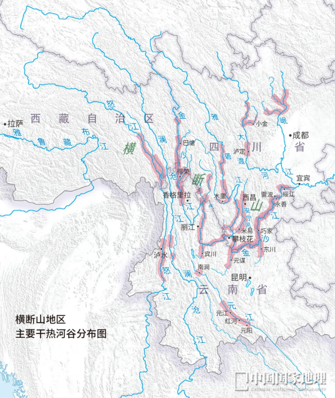 振业峦山谷地图图片