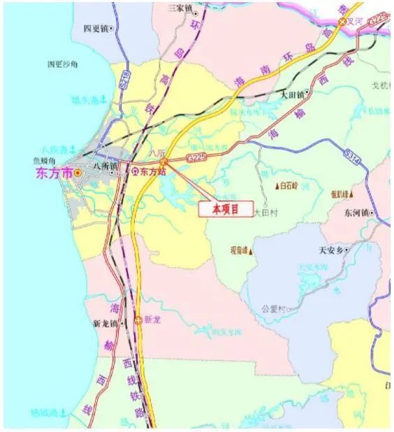 海南环岛高速路图图片