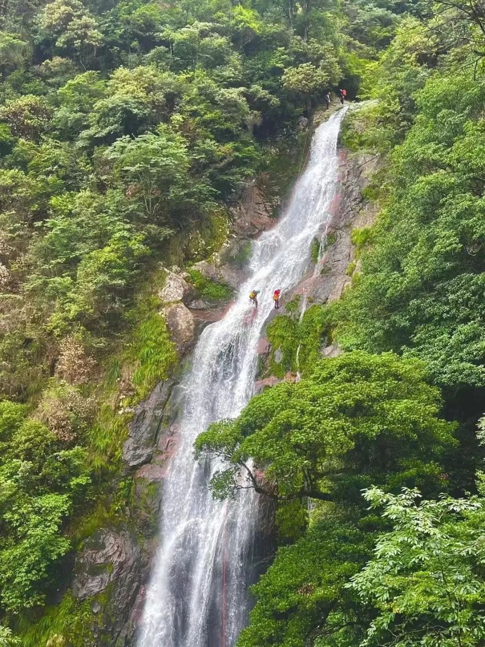 crystal遂昌神龙谷景区内有被誉为"中华第一高瀑"的神龙飞瀑,落差