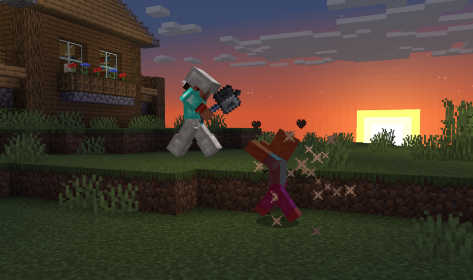 Minecraft快照24w11a：旋风棒加入！高伤害新武器“重锤”加入！_腾讯新闻