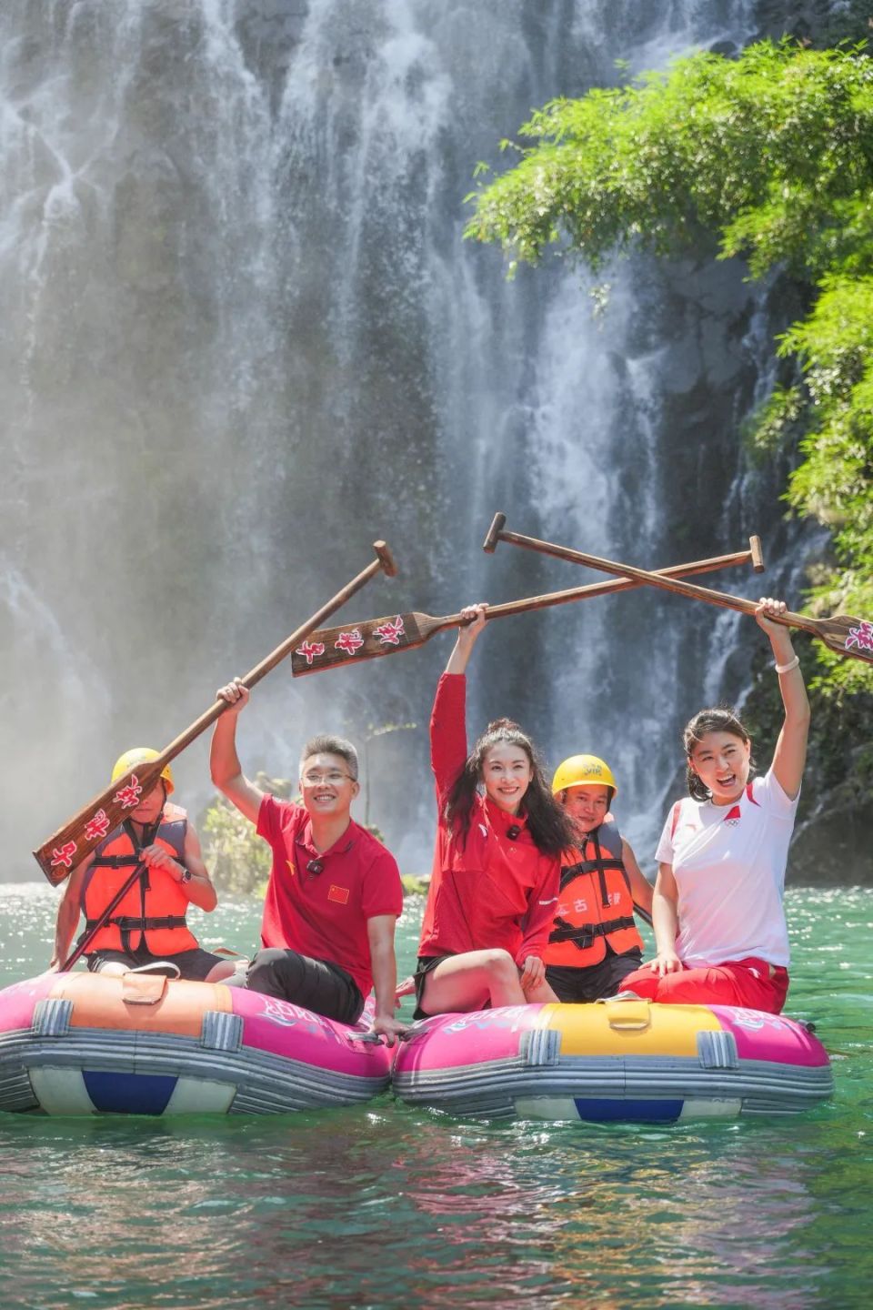 广东·清远漂流文化旅游季:奥运冠军亲临古龙峡赛场,共襄文旅盛宴