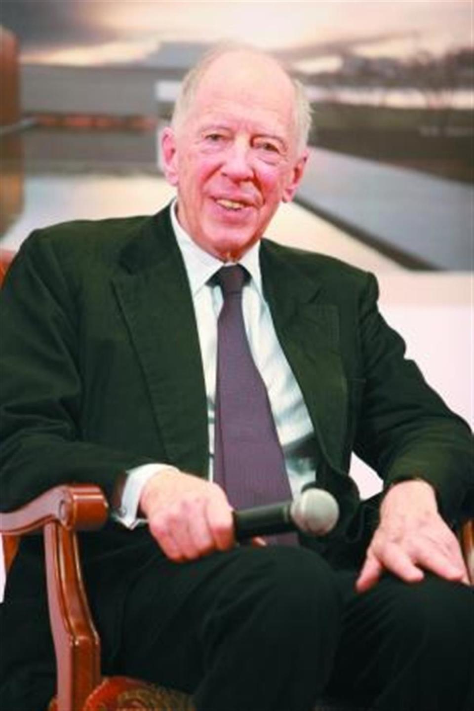 英国金融家雅各布·罗斯柴尔德去世,终年87岁