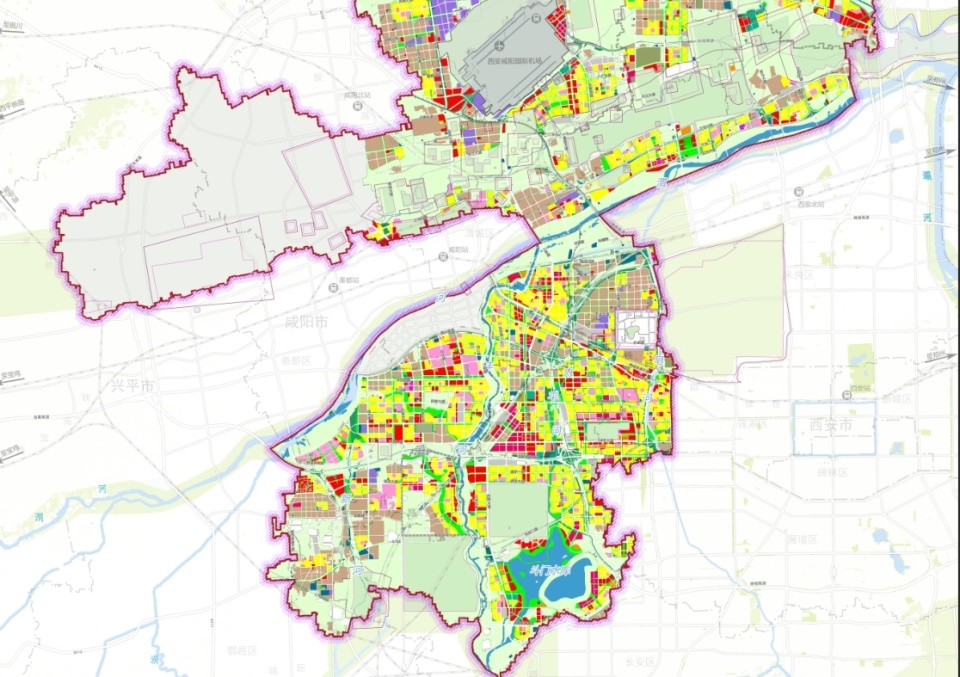 82平方公里(并不是说西咸新区只有这么大),此次规划公示范围并未包括