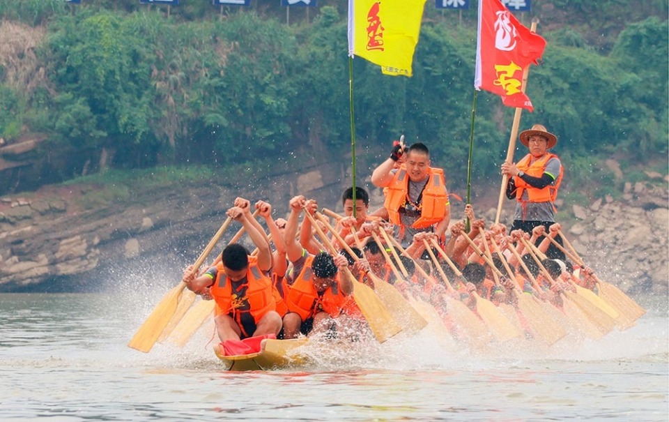 湖南沅陵传统龙舟赛六月开赛