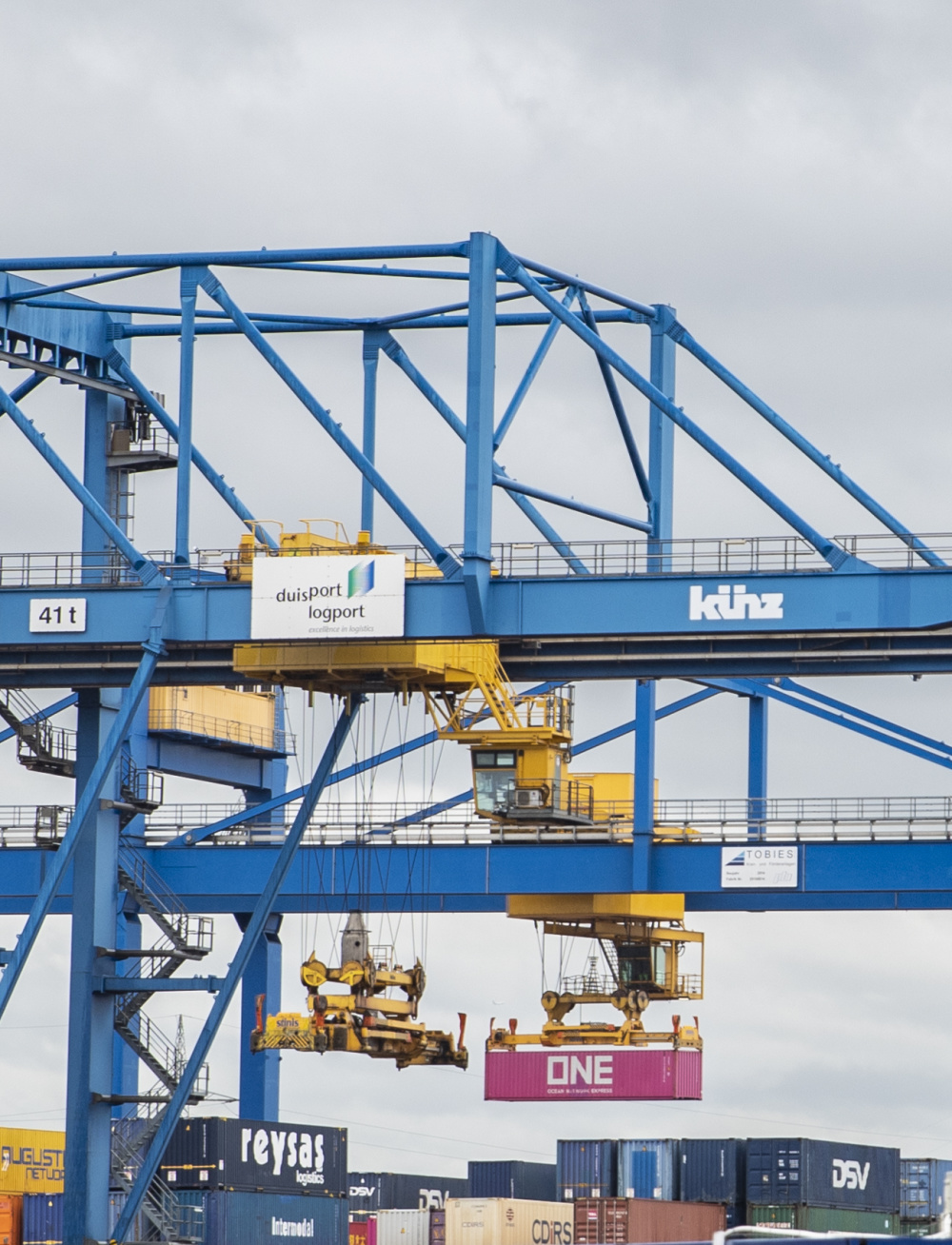 探访德国杜伊斯堡中欧班列货运场站