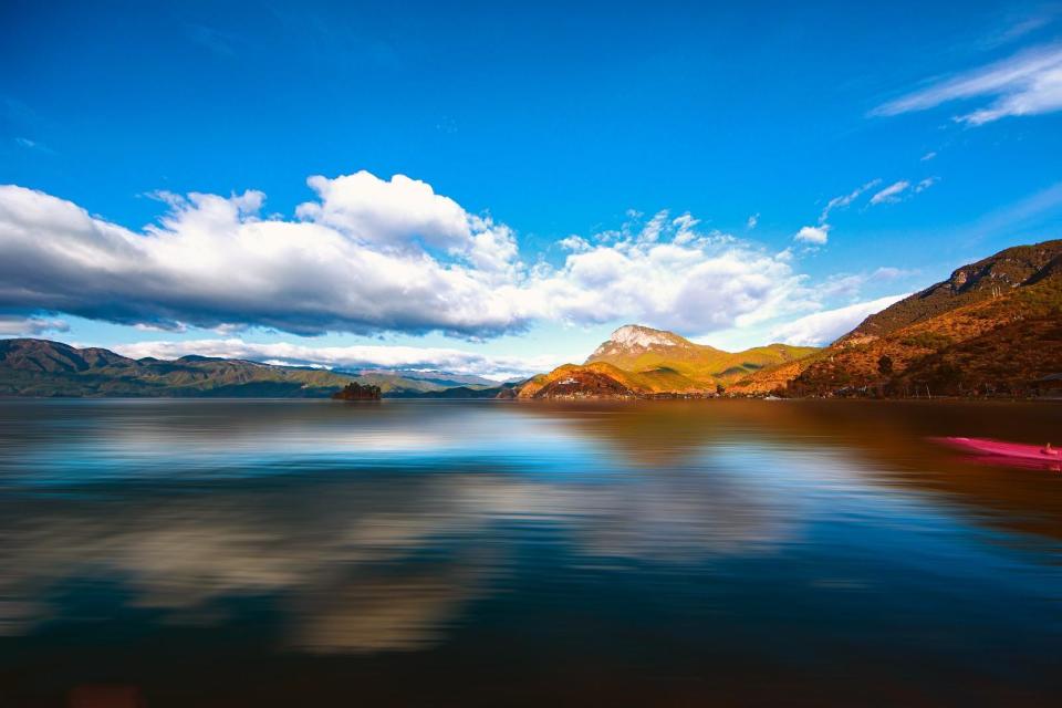 泸沽湖绝美风景图片图片