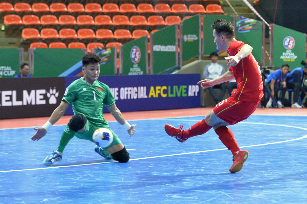 足球——五人制亚洲杯:中国队不敌越南队