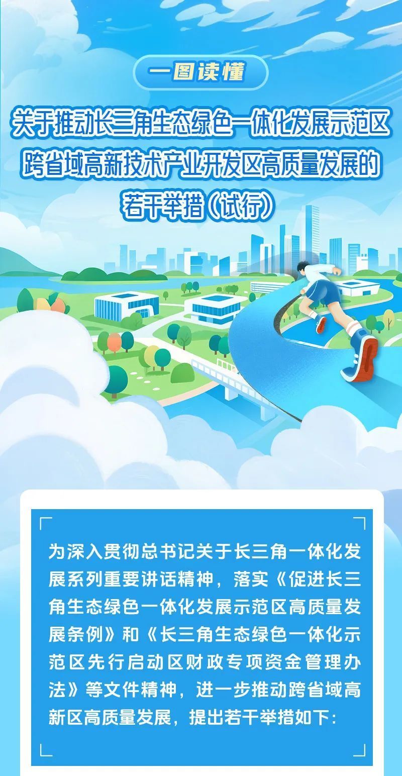 示范区跨省域高新区如何高质量发展？若干举措一图读懂_腾讯新闻