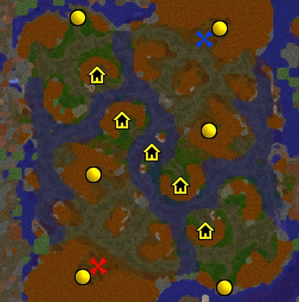 雇佣兵营地野怪组合调整为5级野人,4级森林巨魔狂战士和3级森林巨魔