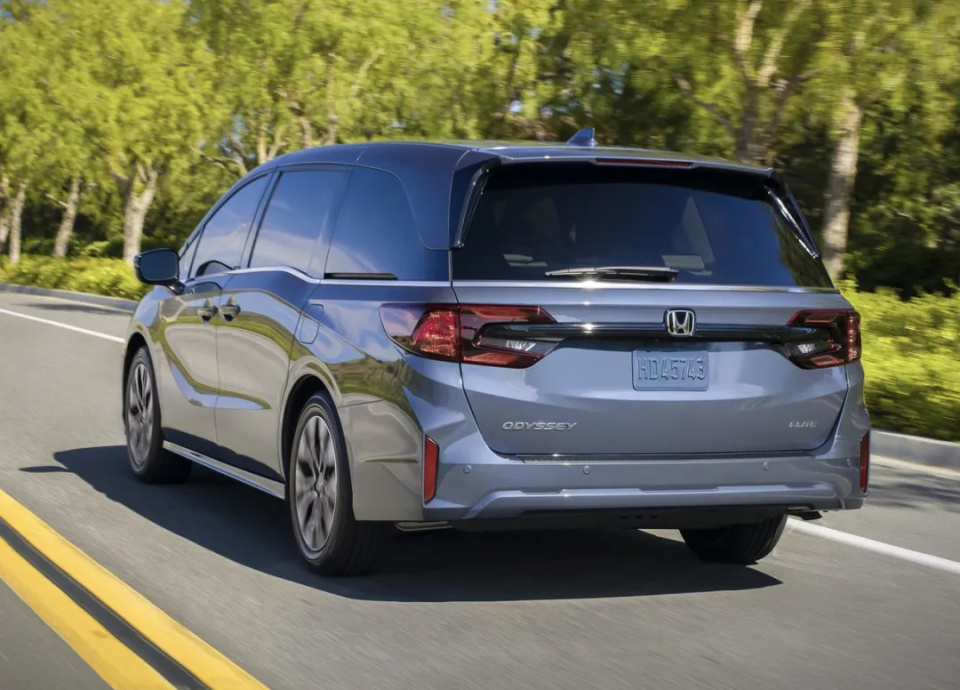 外观有所提升 新款本田奥德赛在北美市场正式上市