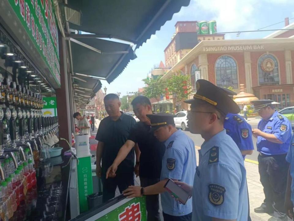 平安台东|市北区台东街道开展端午节前安全生产联合检查