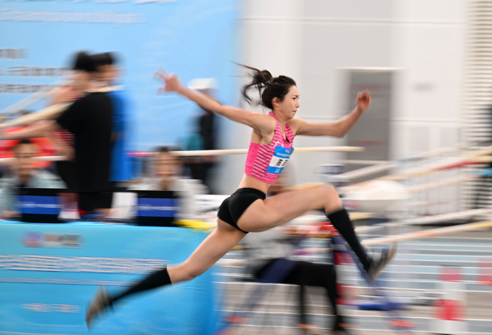 田径全国室内锦标赛女子三级跳远赛况2