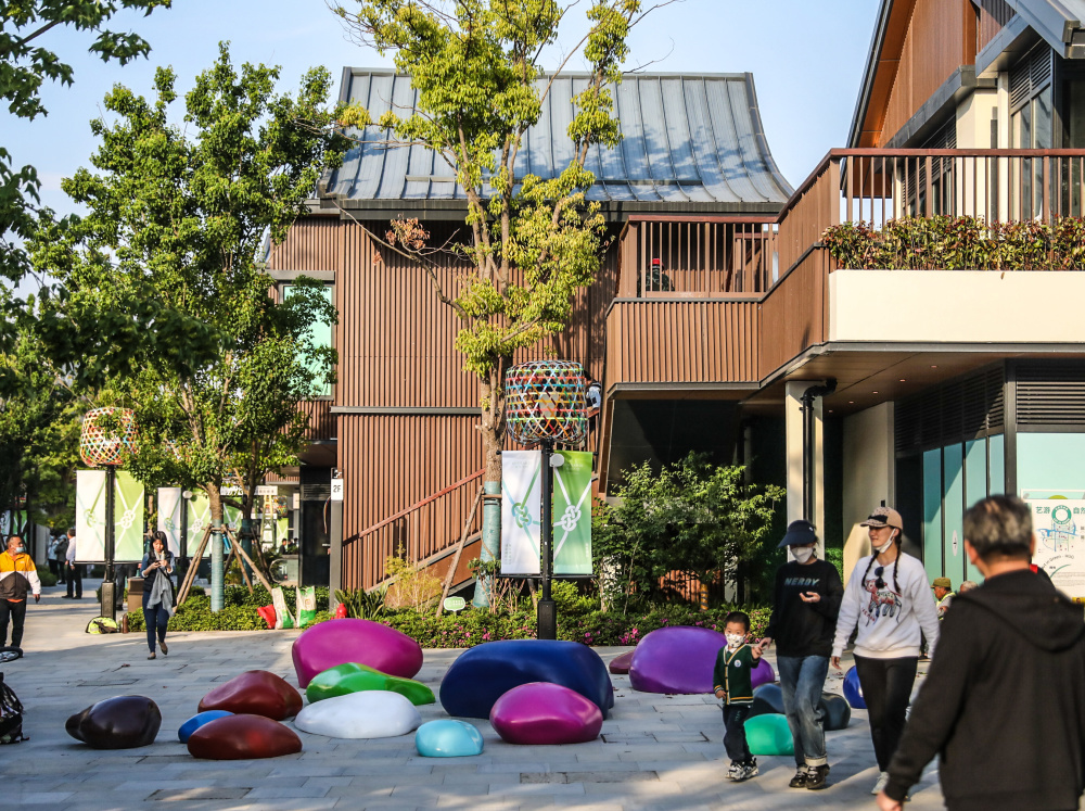 图说丨水乡古镇焕新成为休闲娱乐新天地，上海蟠龙天地打造全新城市微度假概念_腾讯新闻