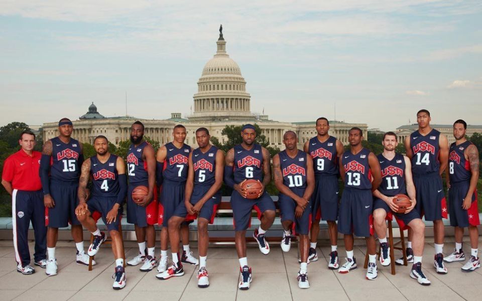 重排美国男篮梦之队实力排名:2004届垫底,2024届第3,梦八仅第2