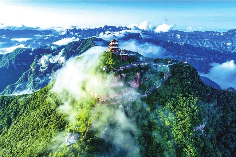 山水之间相逢济源写在2024年王屋山旅游节开幕之际
