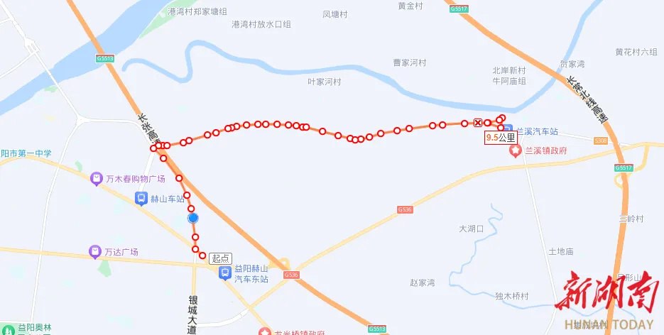 益阳兰溪新增高速公路图片