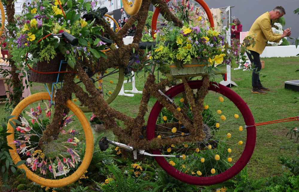 伦敦切尔西花展即将开幕(2)