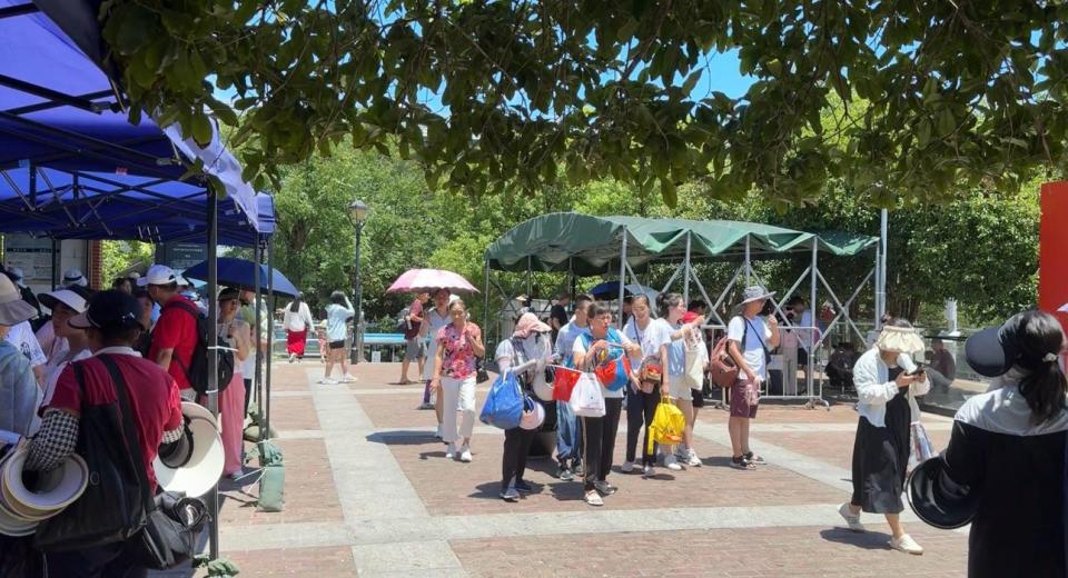 首个周末迎接近8万游客,长沙橘子洲景区恢复开园