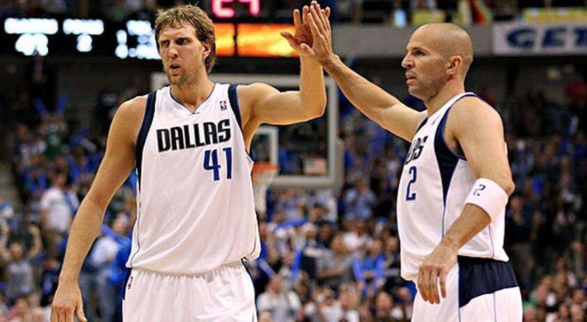 另外,何塞·巴里亚和贾森·基德,两人合力串联起了小牛队,基德场均10