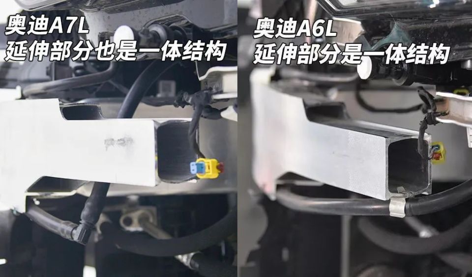 70%,结构材质和较我们拆过的奥迪a6l相差不大.