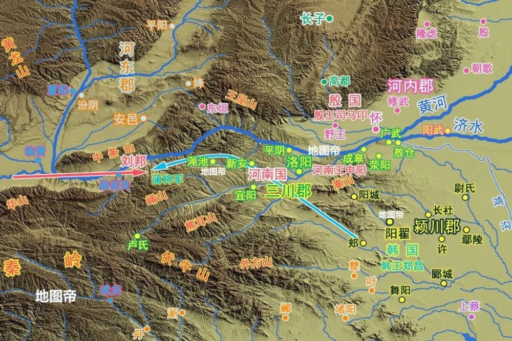 刘邦出函谷关为何诸侯争相来投项羽干了什么