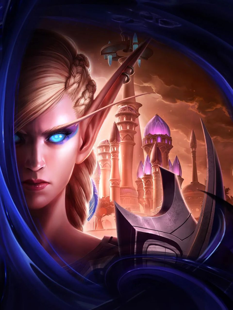 魔兽世界最新壁纸:萨拉塔斯&奥蕾莉亚