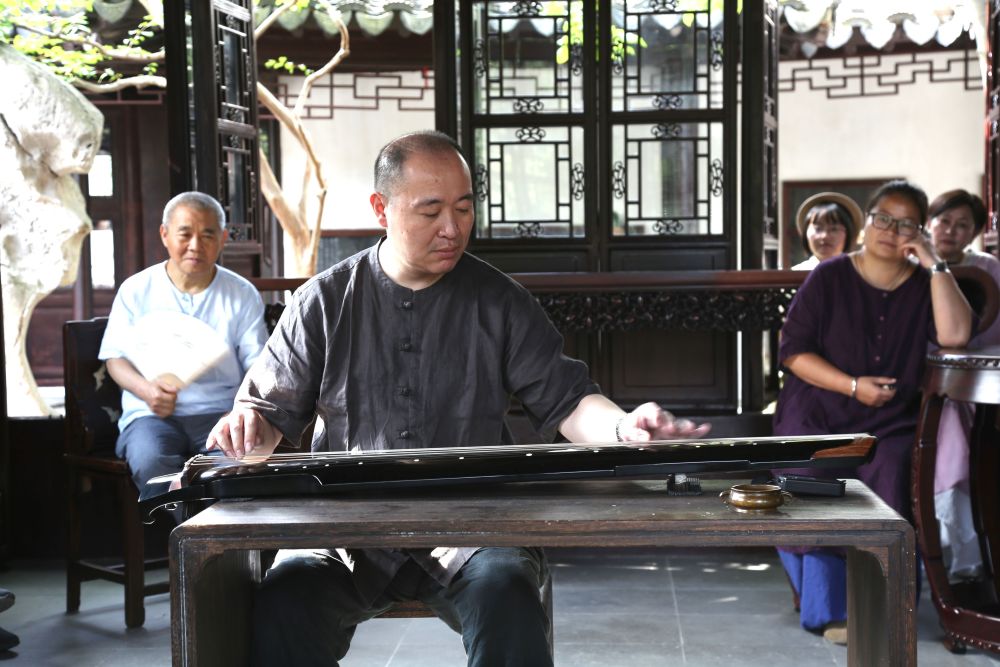 温苏两地开展古琴文化交流