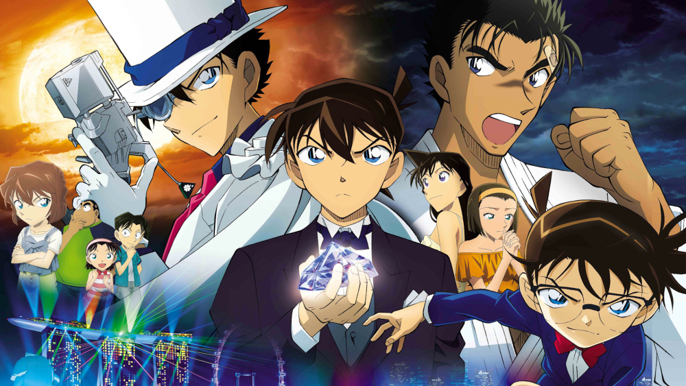 28年27部名侦探柯南剧场版,《百万美元的五棱星》观影前全回顾!