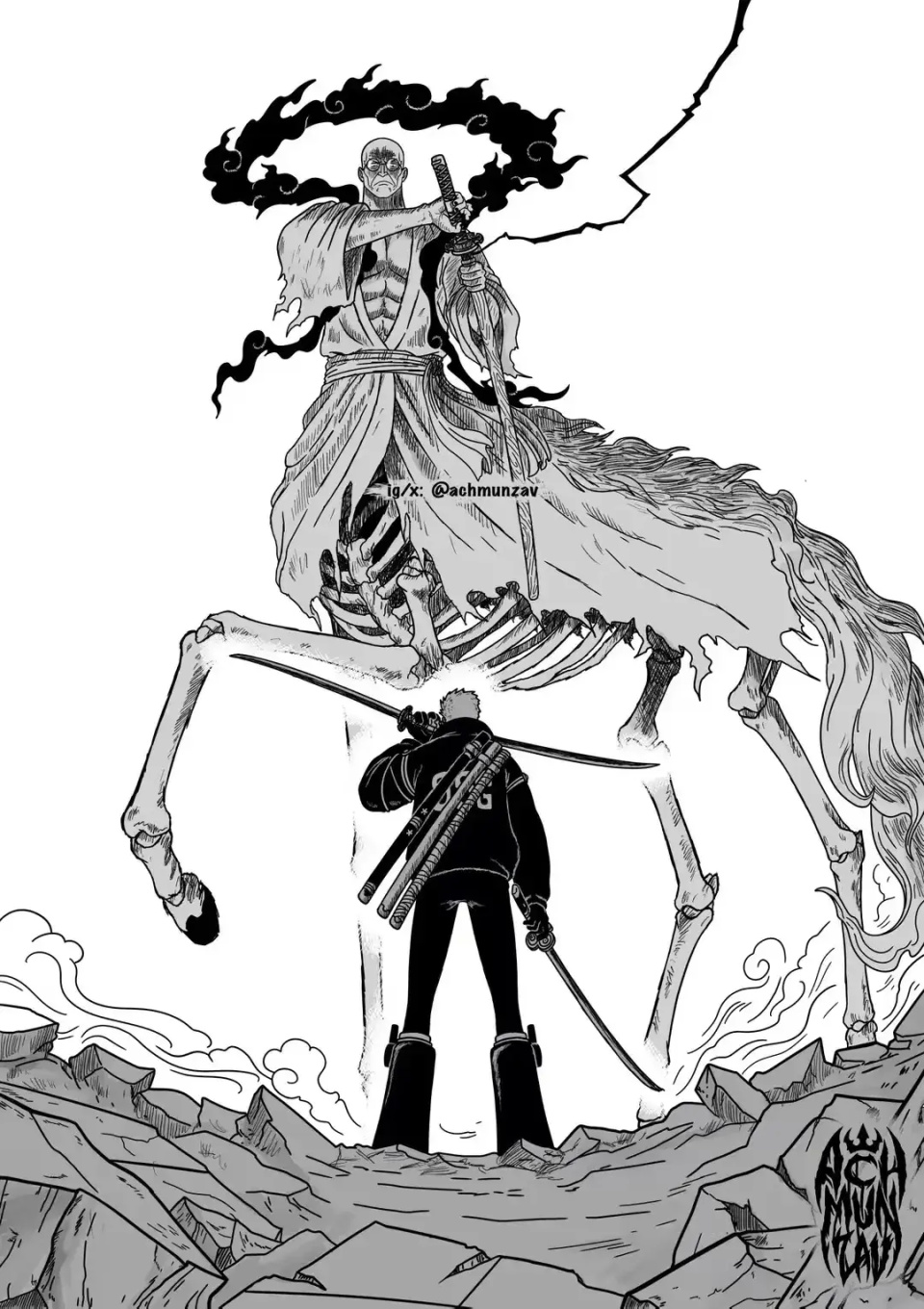 海贼王1112话情报炸裂伊姆大人是西方龙索隆斩杀马骨