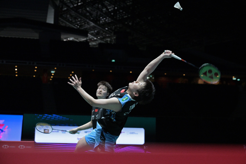 羽毛球——新加坡公开赛:陈清晨/贾一凡晋级决赛