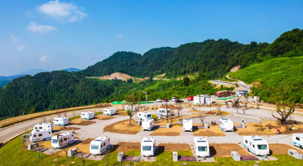 垫江首个房车露营基地来啦休闲玩耍好去处