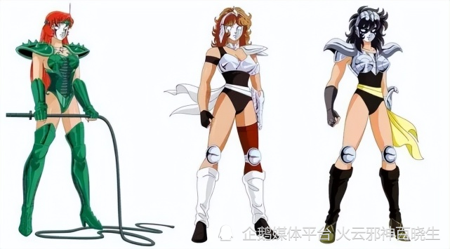变色龙座青铜圣斗士珍妮,身材火辣性格温柔的女圣斗士_腾讯新闻
