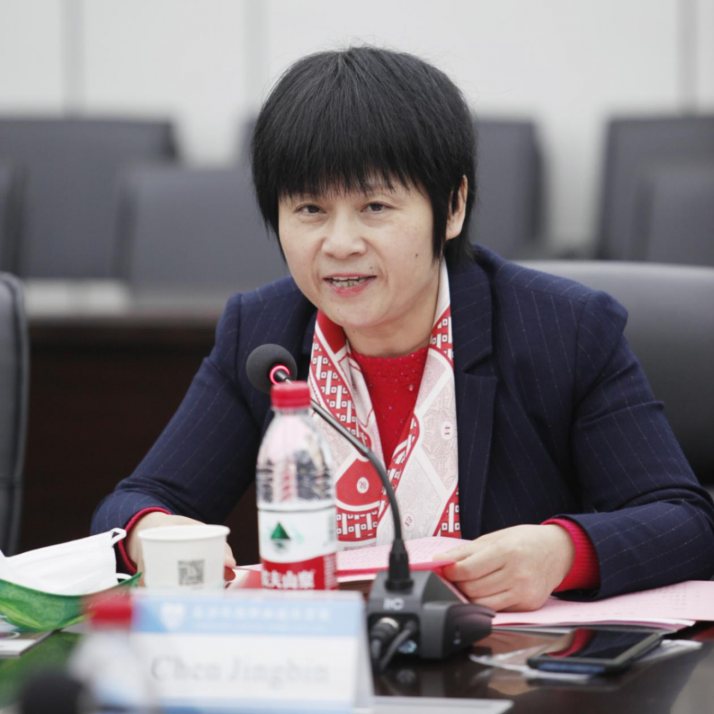 陈静彬代表长沙民政职业技术学院对"汉语桥"泰国教育工作者访华团一行