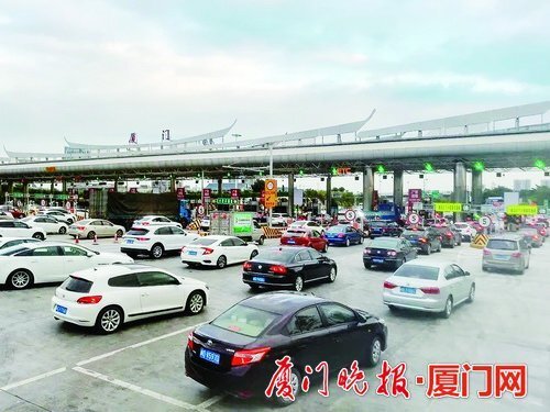 高速公路厦门收费站扩建改造!将新增2条进口车道,扩为10进14出