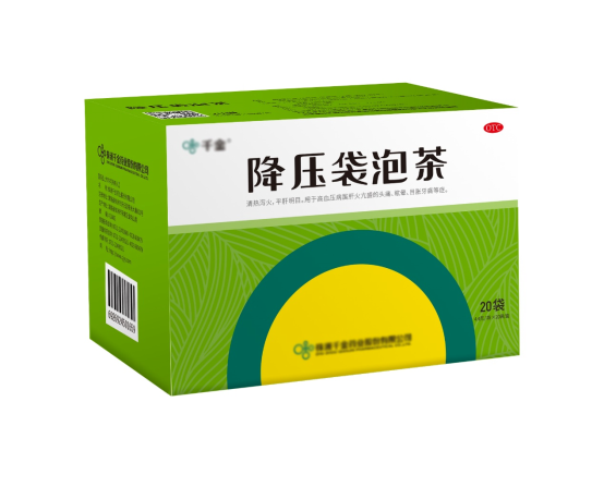 高血压,肝火旺,试试降压袋泡茶
