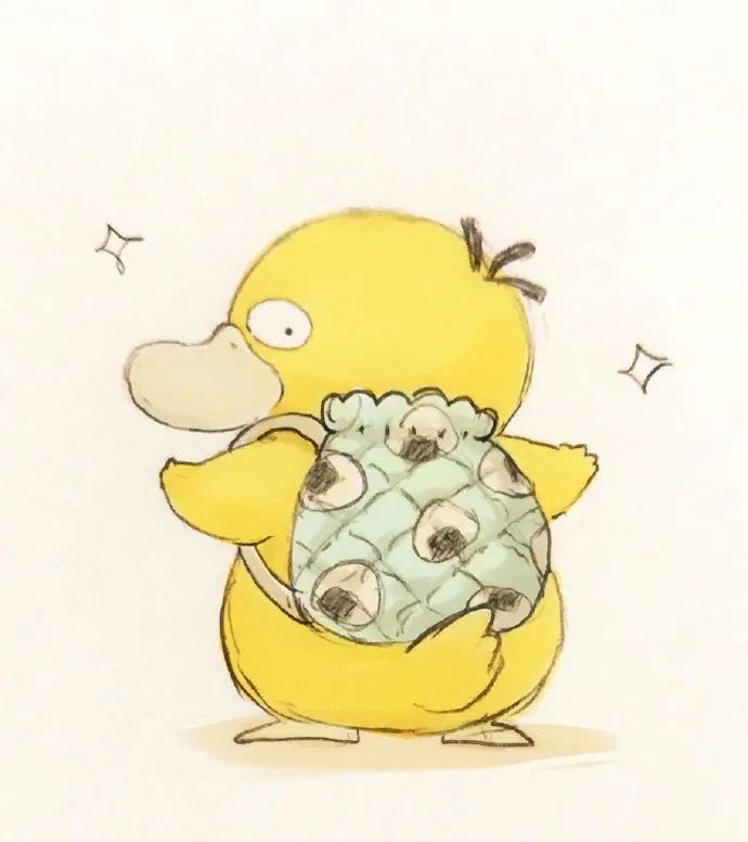 【图集】萌萌可达鸭之周一不想动弹鸭!676767