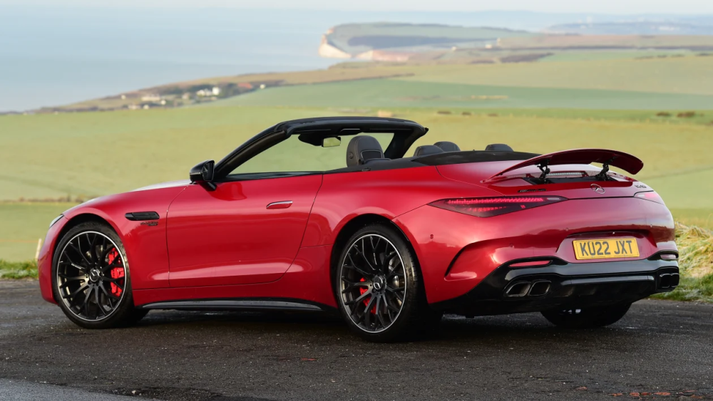 可能是最轻松惬意的amg,奔驰amg sl55大量实拍图发布_腾讯新闻