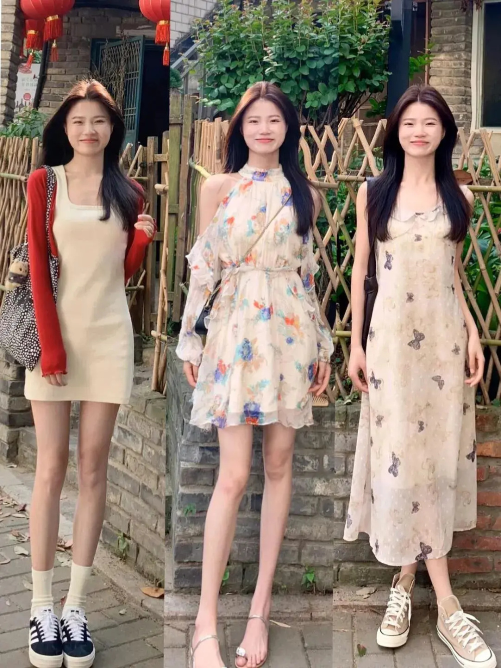 女人衣在精不在多,素人博主示范裙子"配色"方法,穿对元气满满