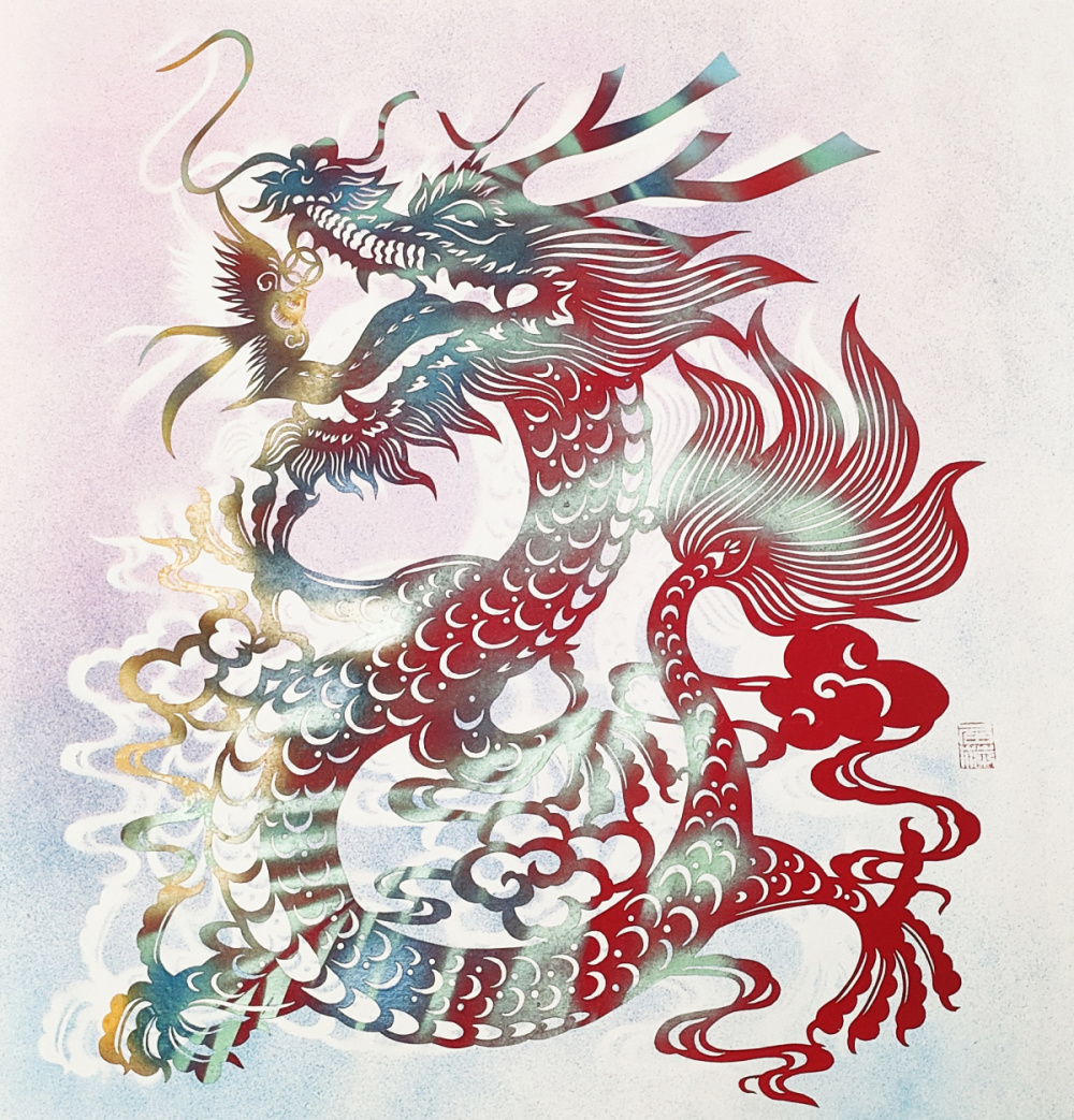 突破和创新,同时结合了我们宁波本地特色,展现出剪纸艺术的传承与发展
