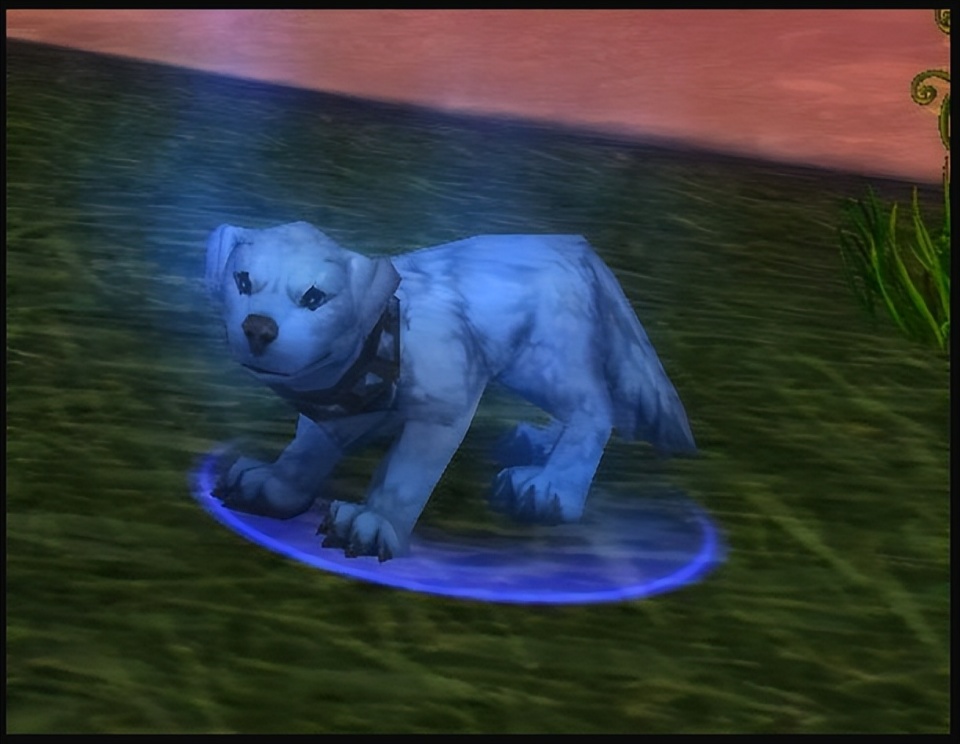 "阿尔福斯"也称阿福,是巫妖王的宠物,一只蓝色幽灵犬,曾是《炉石传说