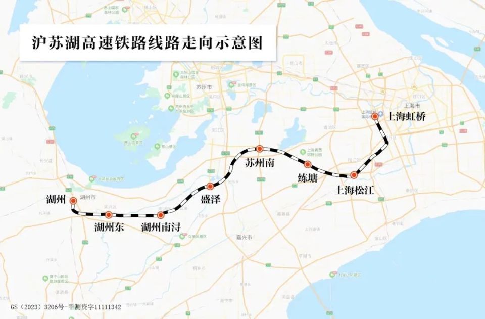 这里还将开通多条时速350公里新线