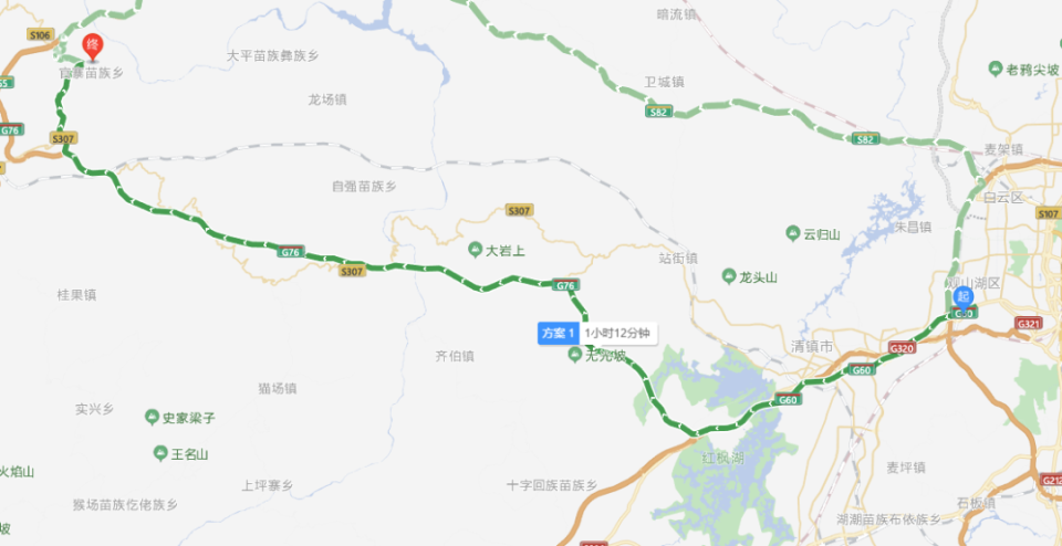 从黄果树机场出发,经安顺西绕城高速,赤望高速,普安高速便到达织金洞