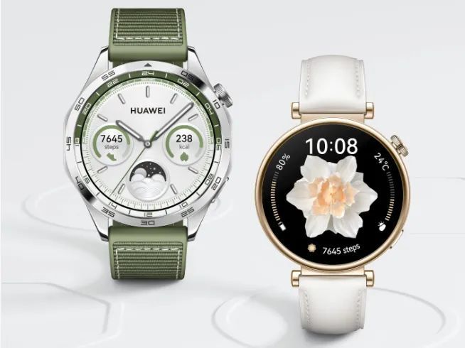 华为mate60rs长这样watchgt4系列手表高颜值呈现