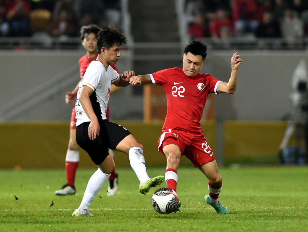 足球——第42届省港杯第一回合赛况