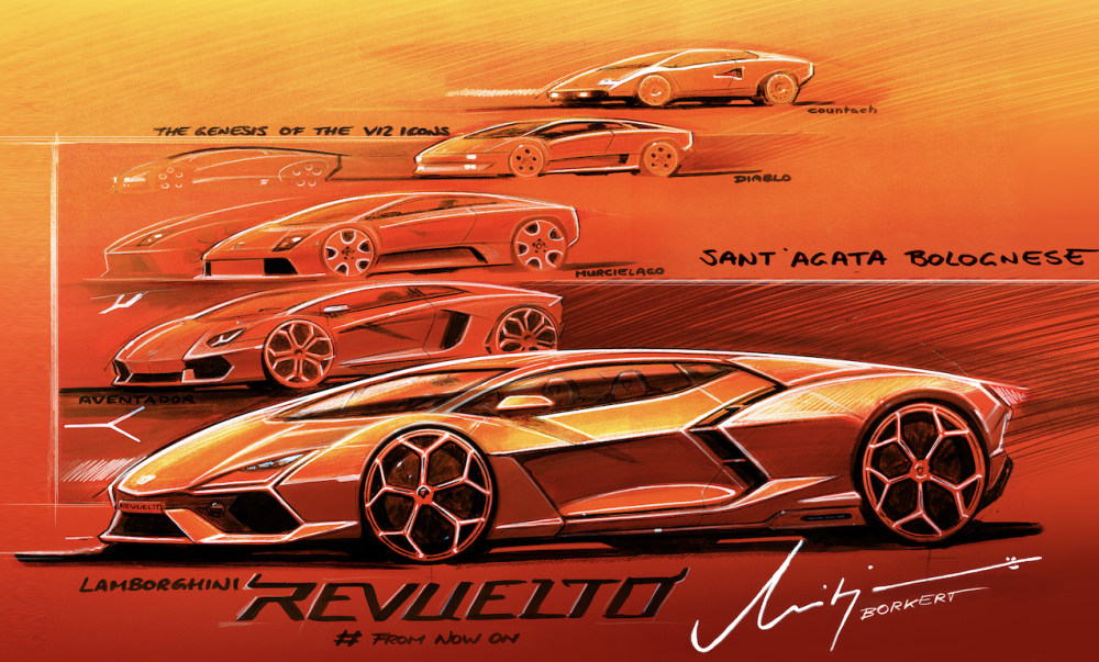 兰博基尼推出首款hpev v12插电式混合动力超级跑车revuelto,建议零售