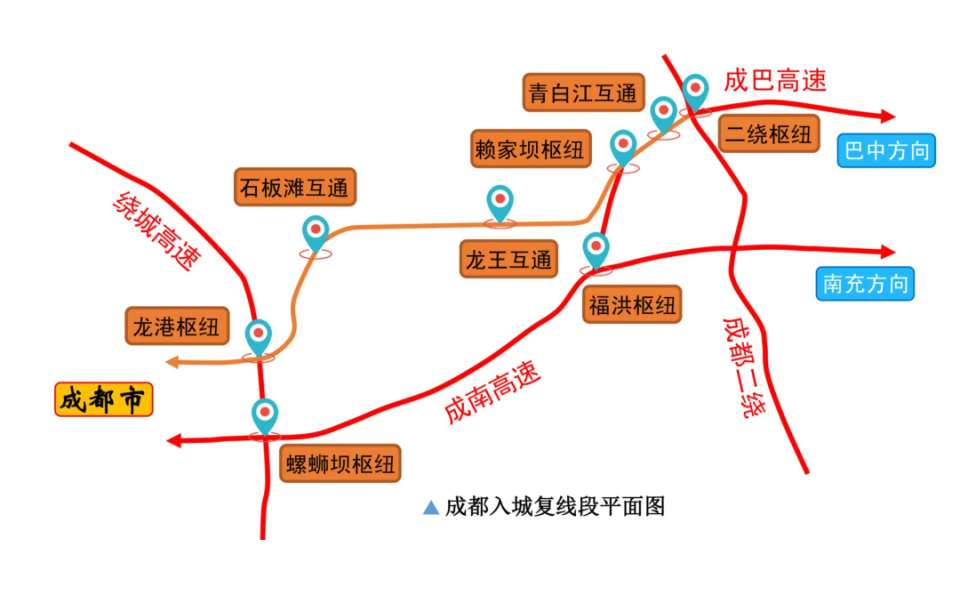 巴适板板,沪蓉高速扩容工程成都入城段将开通, 明年全线开通